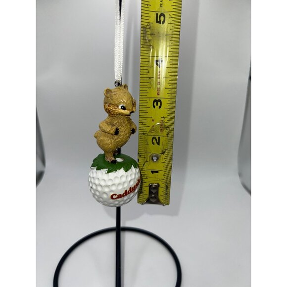 Caddyshack The Movie Gopher On Gold Ball Christmas Ornament Classic Funny Movies - Picture 3 of 6